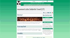 Desktop Screenshot of mouvement-lst.org